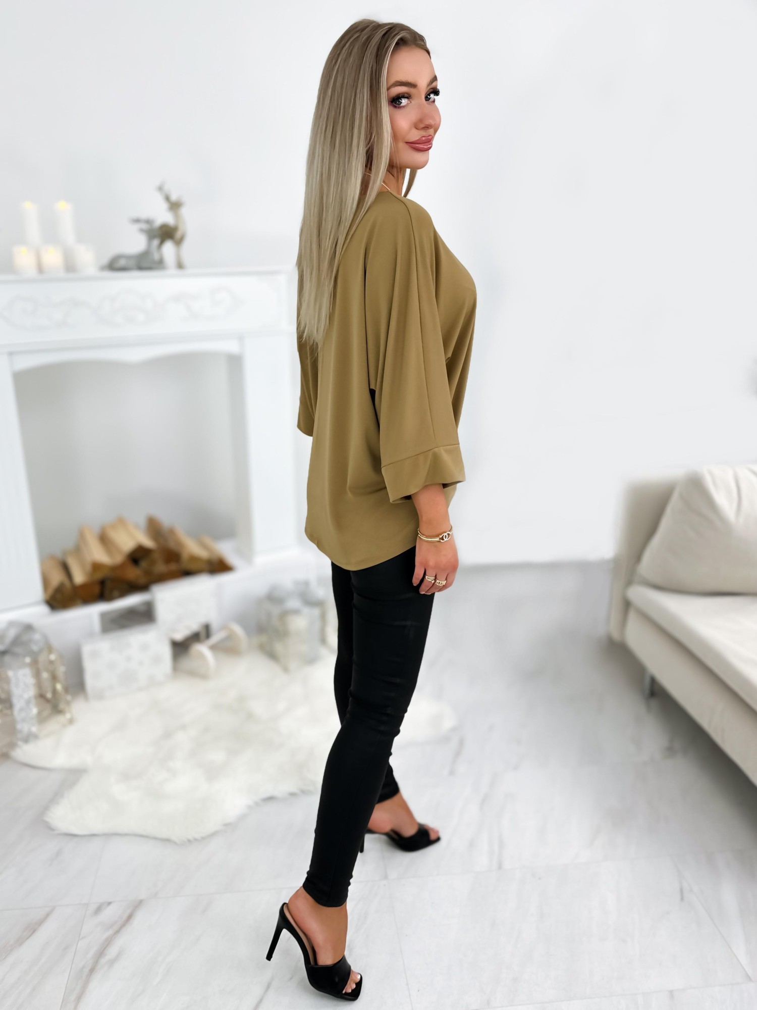 Bluzka Blanca Camelowa Bluzka Blanca Camelowa