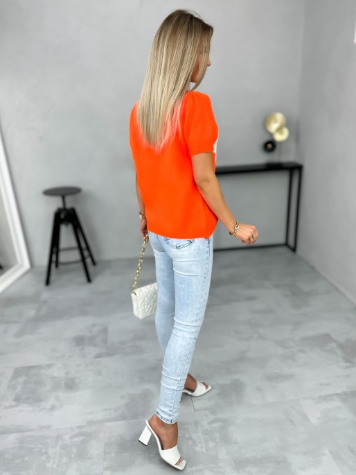 Sweter Lemari Neon Pomarańcz Sweter Lemari Neon Pomarańcz