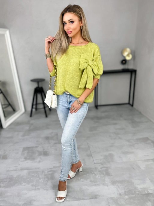 Sweter Axeli Cytrynowy Sweter Axeli Cytrynowy