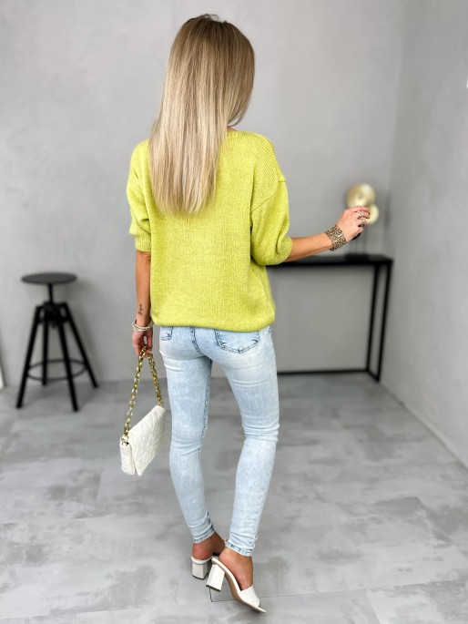 Sweter Axeli Cytrynowy Sweter Axeli Cytrynowy