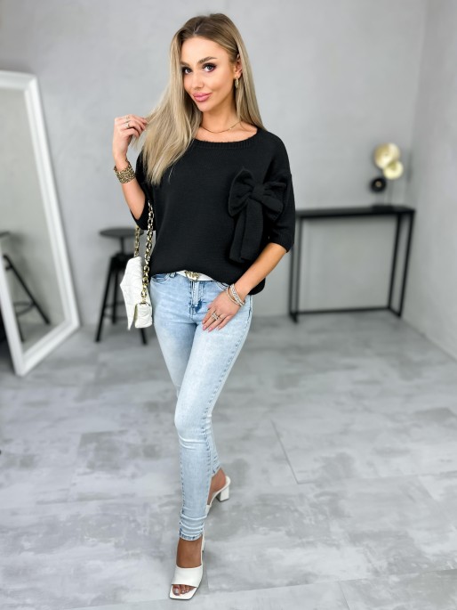 Sweter Axeli Czarny Sweter Axeli Czarny