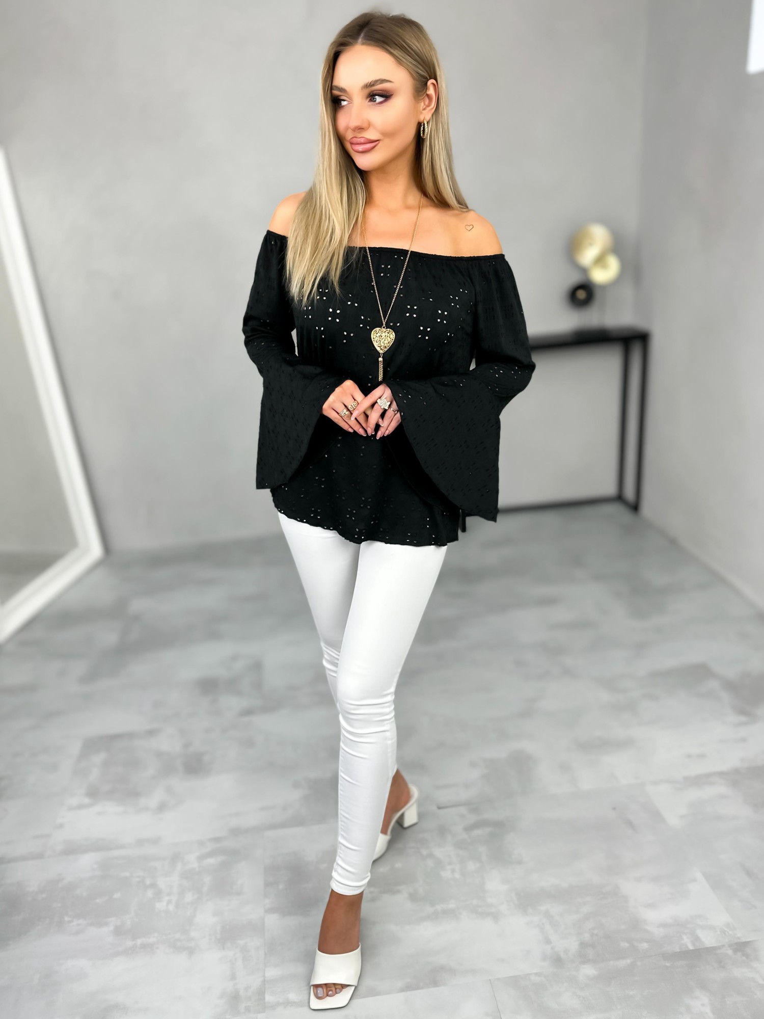 Bluzka Olia Czarna Bluzka Olia Czarna