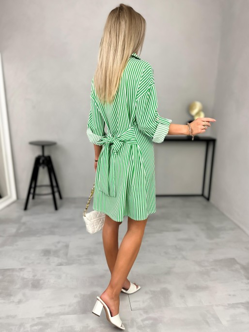 Koszula Frezi Stripes Long Zielona Koszula Frezi Stripes Long Zielona