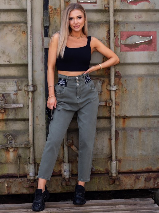 Spodnie Jeansowe Osis Khaki Spodnie Jeansowe Osis Khaki