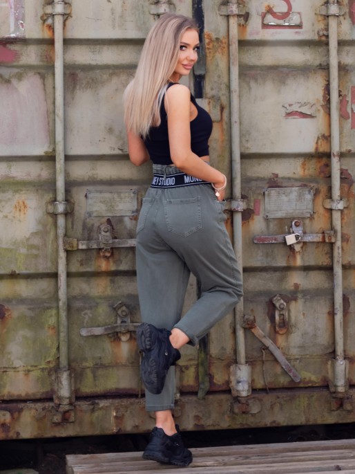 Spodnie Jeansowe Osis Khaki Spodnie Jeansowe Osis Khaki