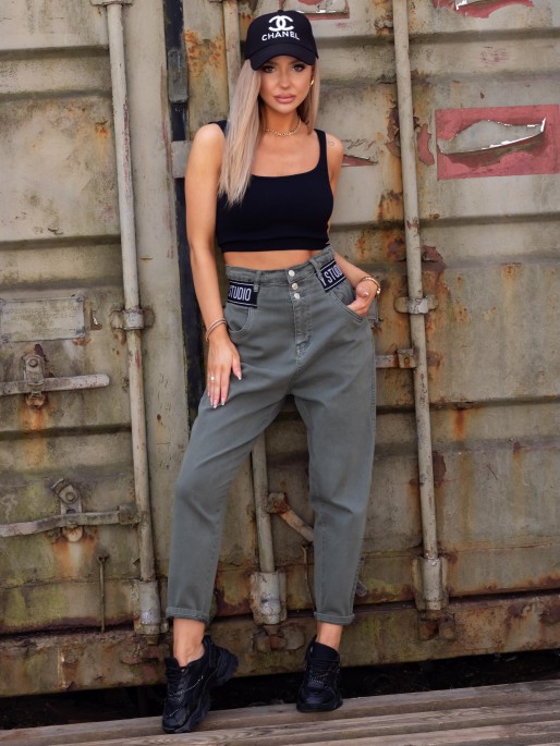 Spodnie Jeansowe Osis Khaki Spodnie Jeansowe Osis Khaki