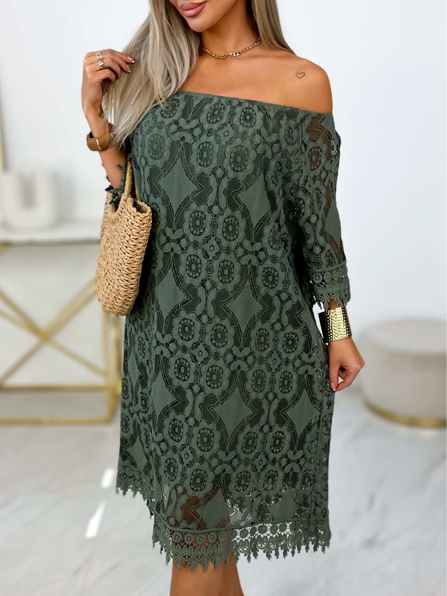 Tunika Boho Lolli Khaki