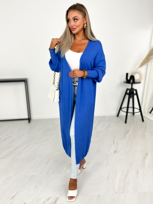 Sweter Long Avola Niebieski Sweter Long Avola Niebieski