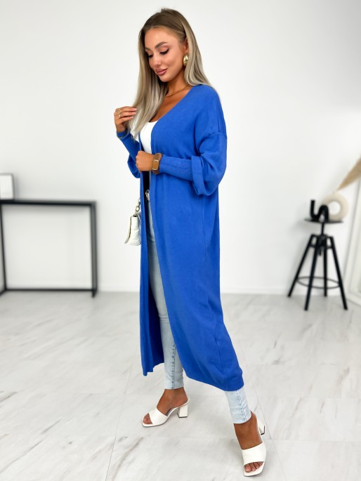 Sweter Long Avola Niebieski Sweter Long Avola Niebieski