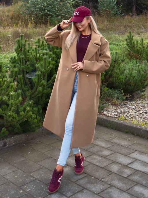 Płaszcz Demii Camel Płaszcz Demii Camel