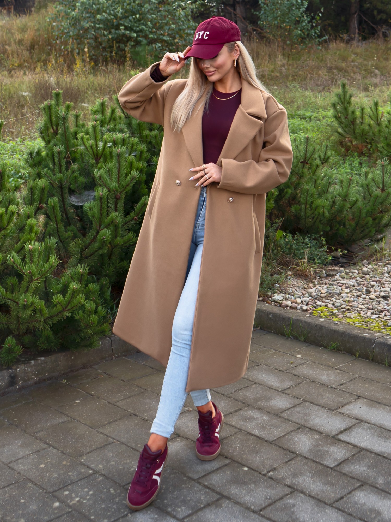 Płaszcz Demii Camel Płaszcz Demii Camel