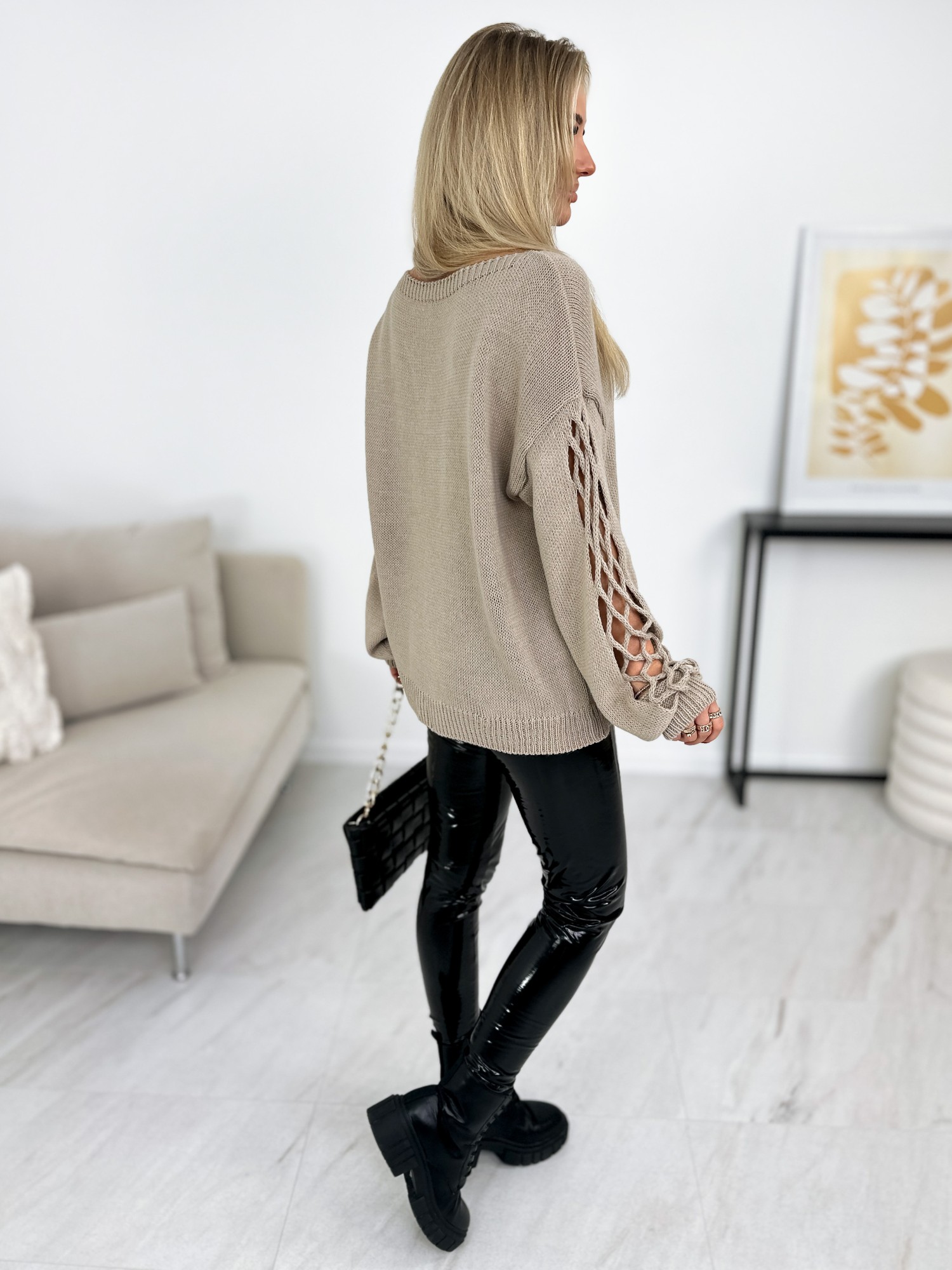 Sweter Cavo Beżowy Sweter Cavo Beżowy