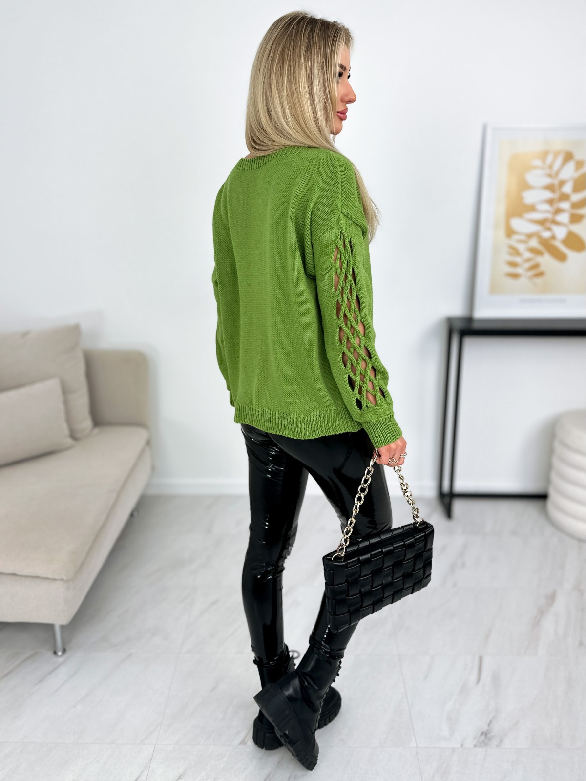 Sweter Cavo Jasnozielony Sweter Cavo Jasnozielony