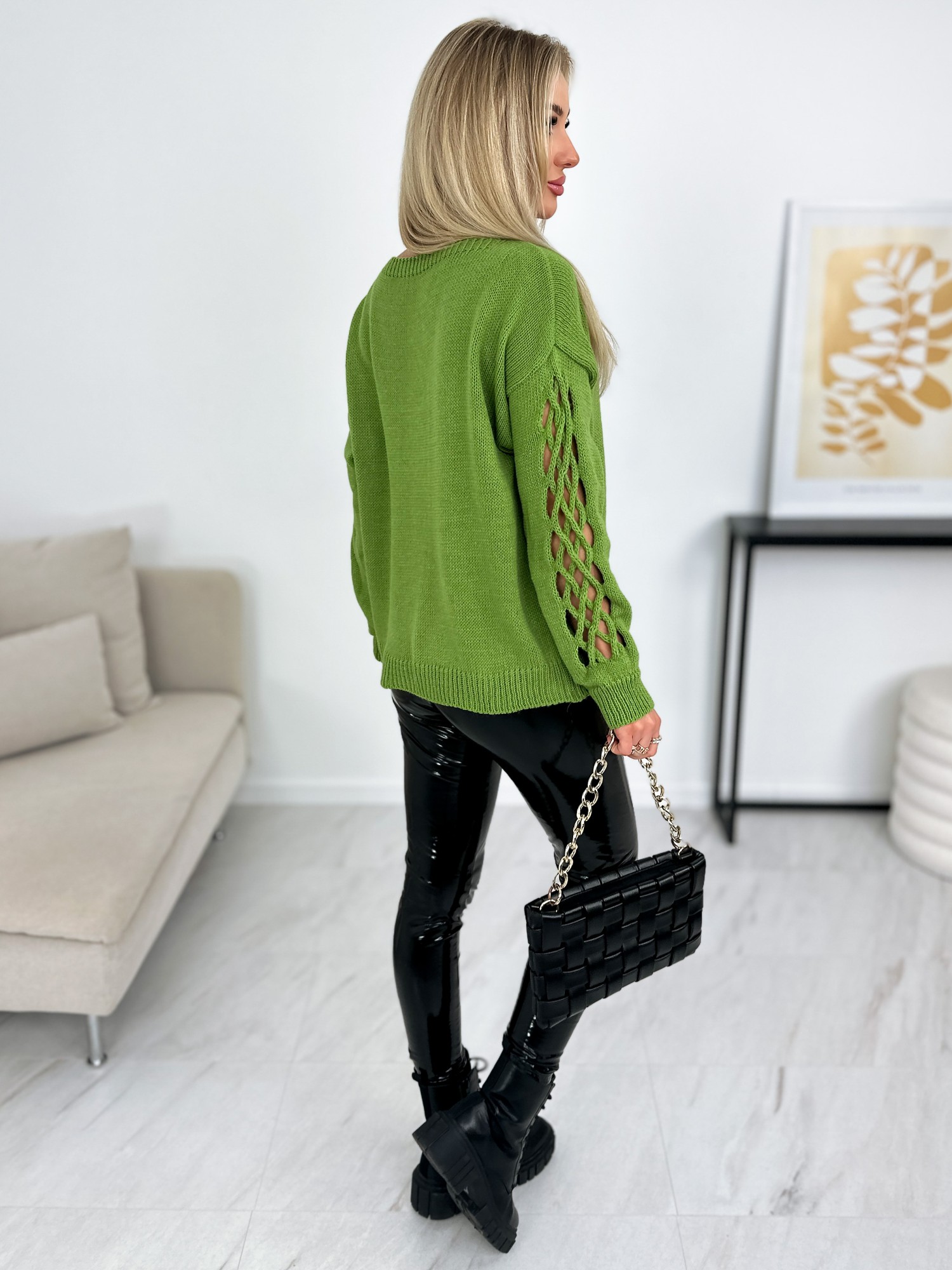 Sweter Cavo Jasnozielony Sweter Cavo Jasnozielony
