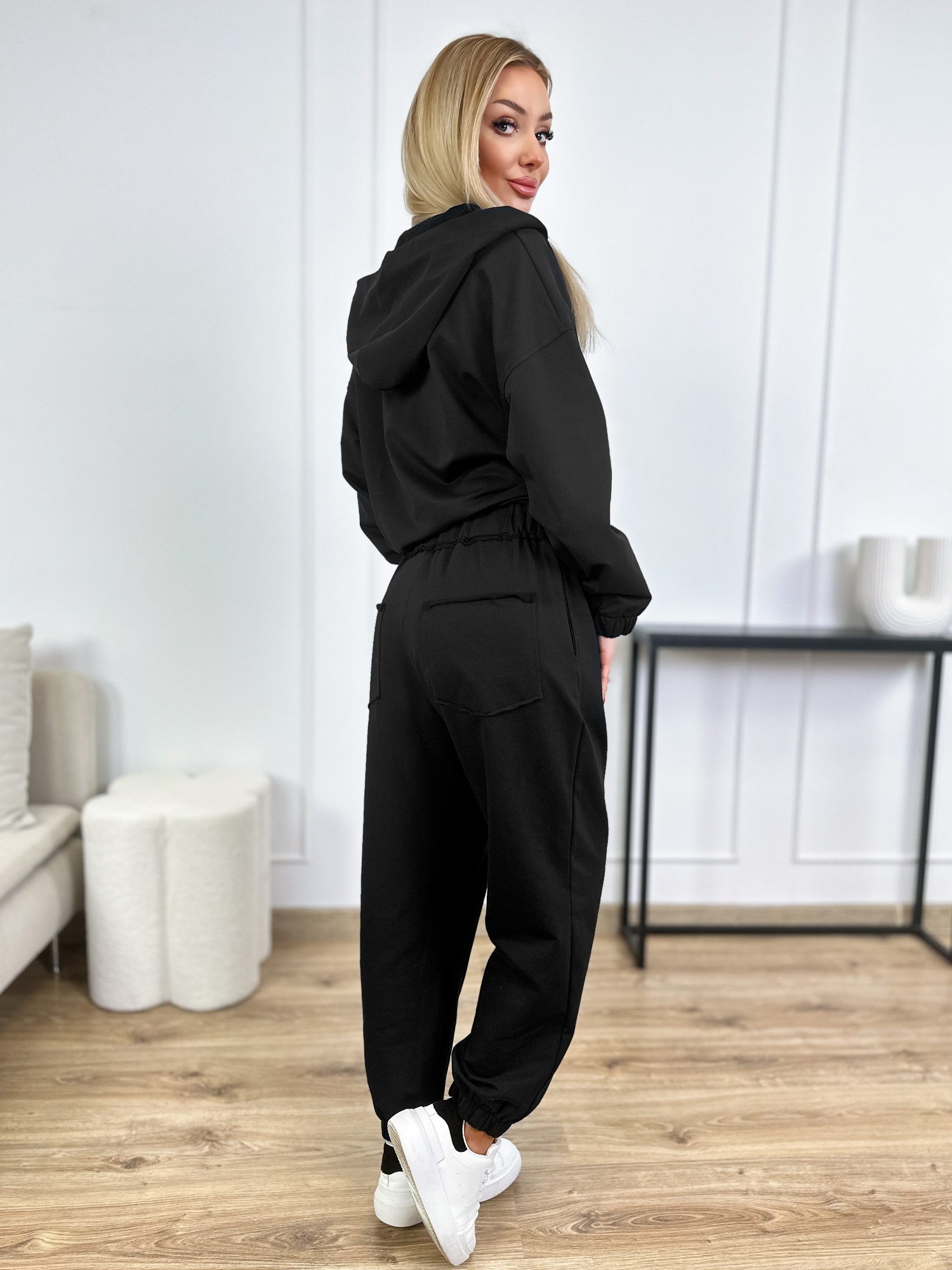 Komplet Dresowy Alyson Czarny Komplet Dresowy Alyson Czarny