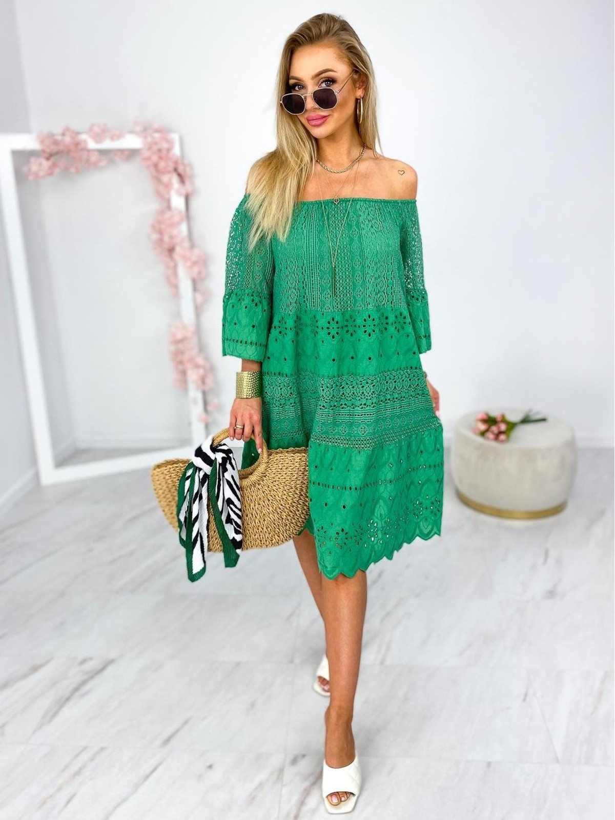 Sukienka Boho Honey Zielona Sukienka Boho Honey Zielona