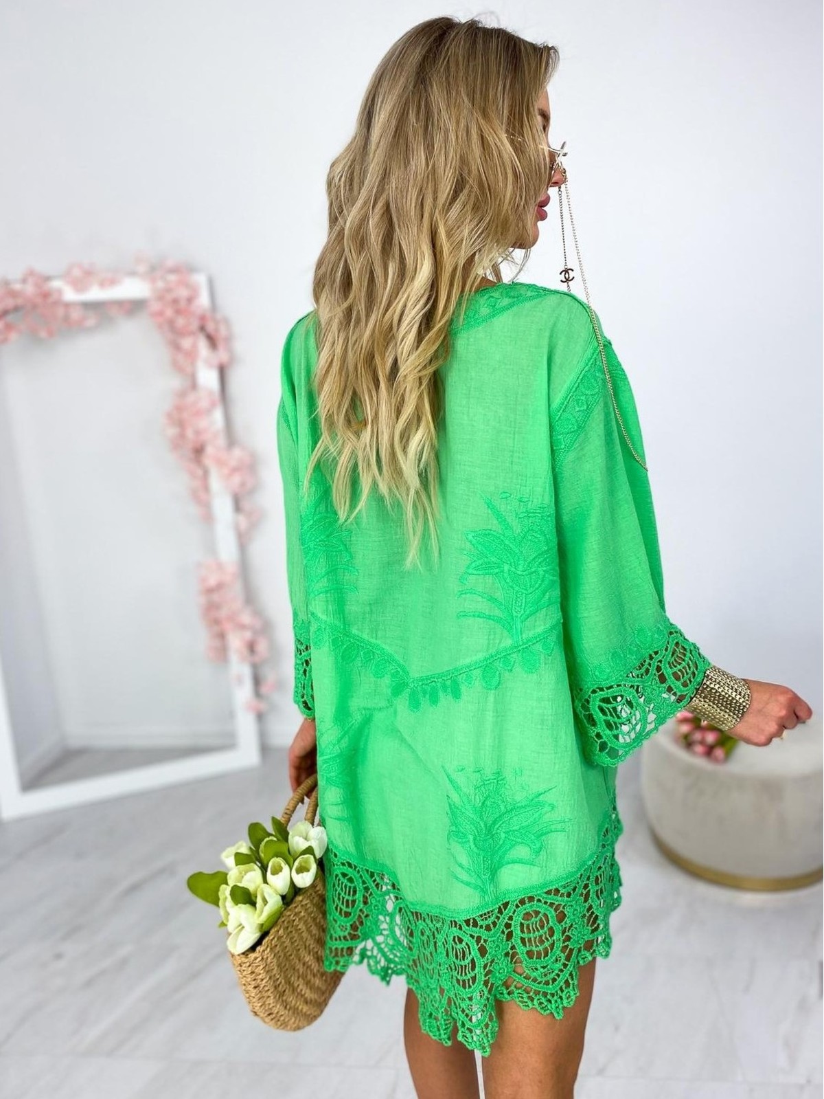 Tunika Boho Coral Zielona Tunika Boho Coral Zielona