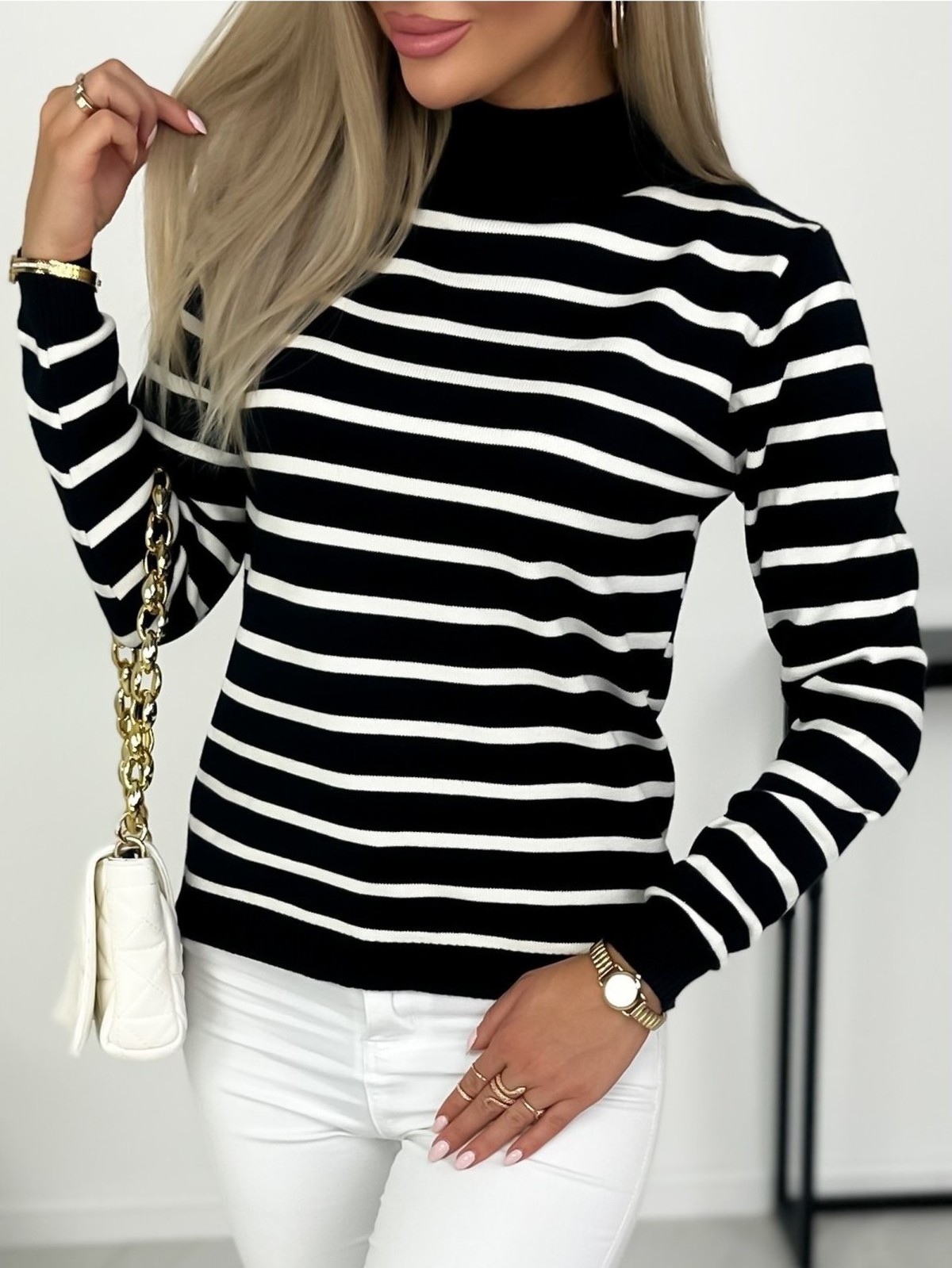 Sweter Tevissi Czarny Sweter Tevissi Czarny