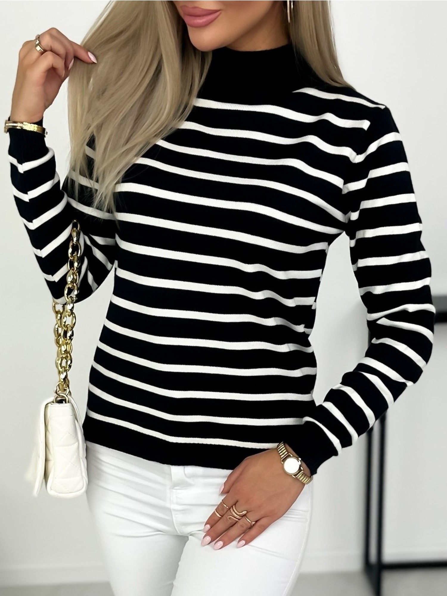 Sweter Tevissi Czarny Sweter Tevissi Czarny