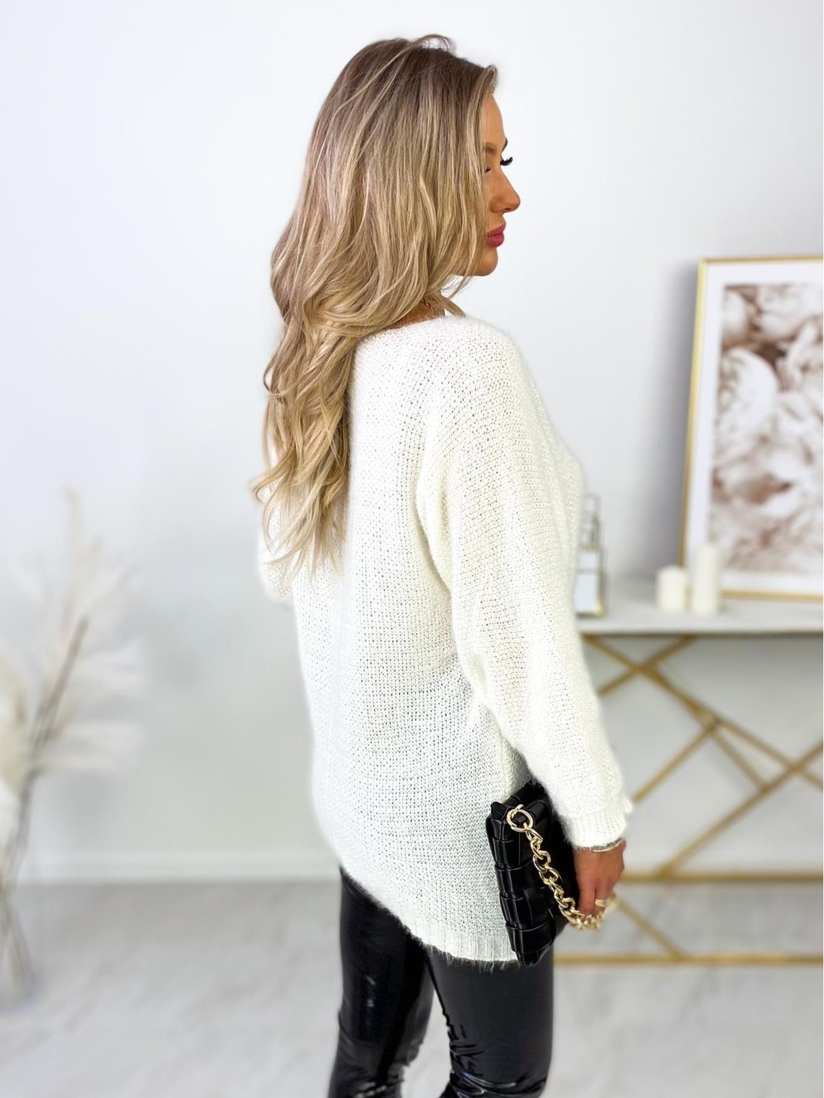 Sweter Espania Kremowy Sweter Espania Kremowy