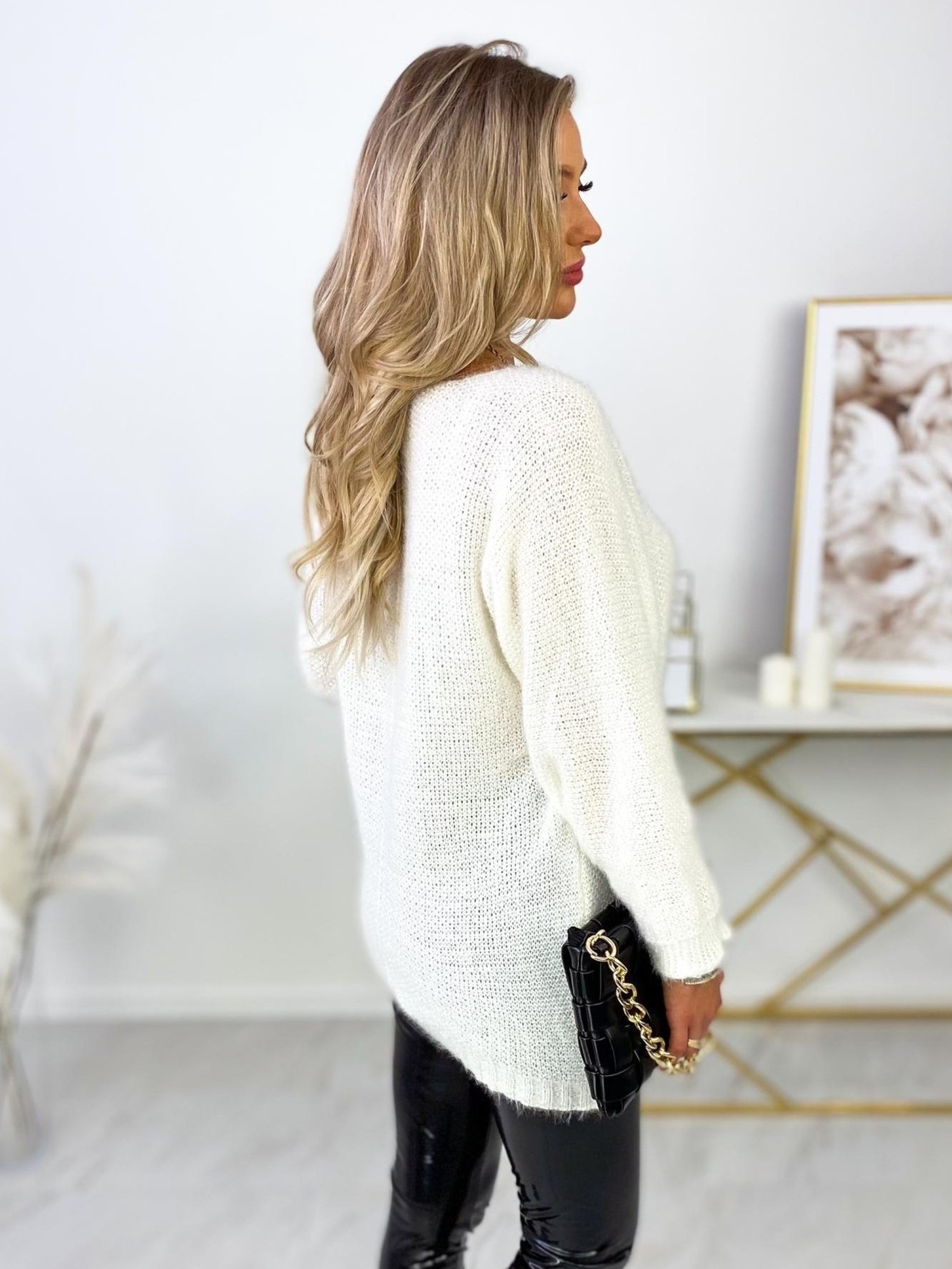 Sweter Espania Kremowy Sweter Espania Kremowy