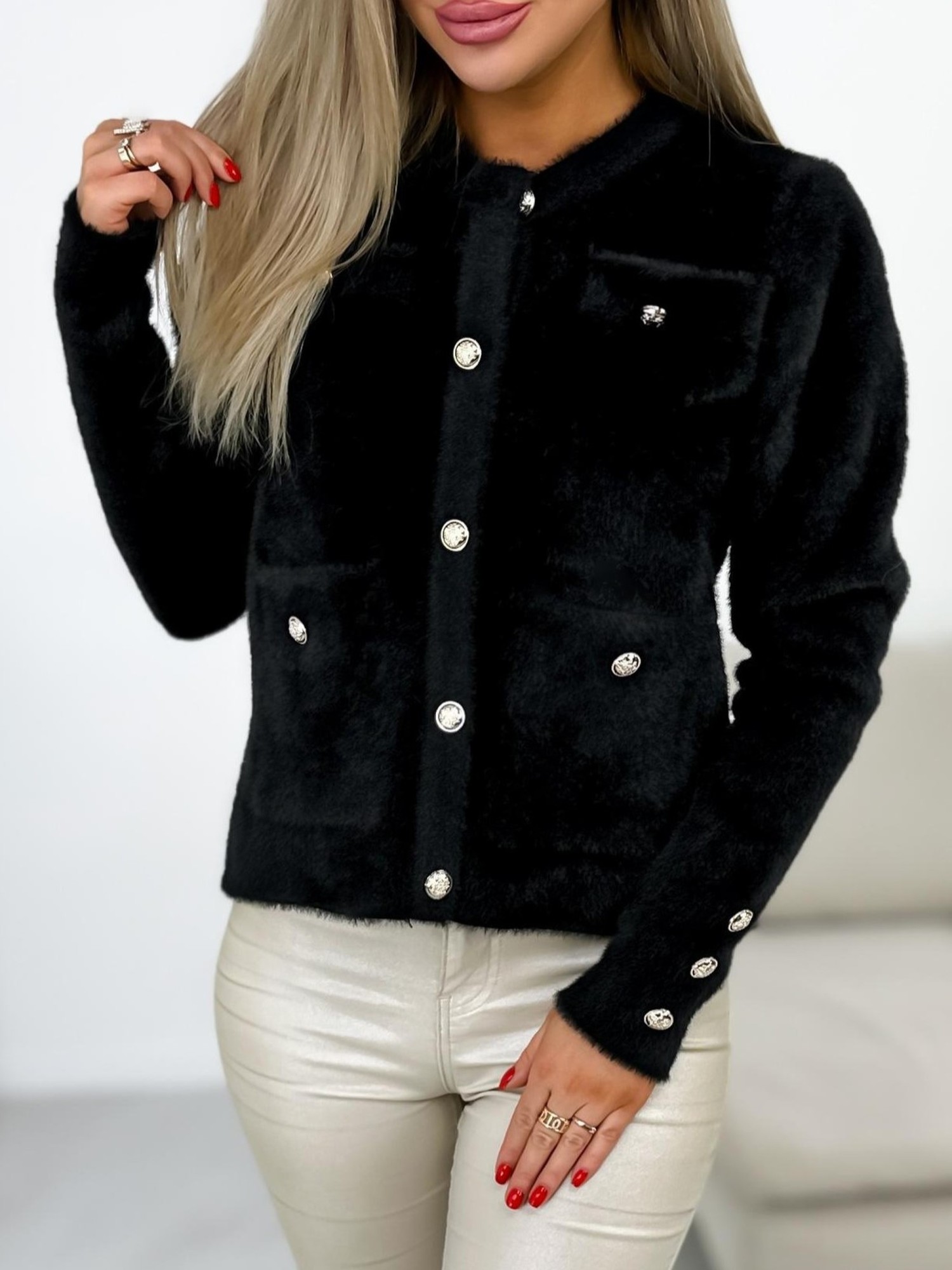 Sweter Evas Czarny Sweter Evas Czarny