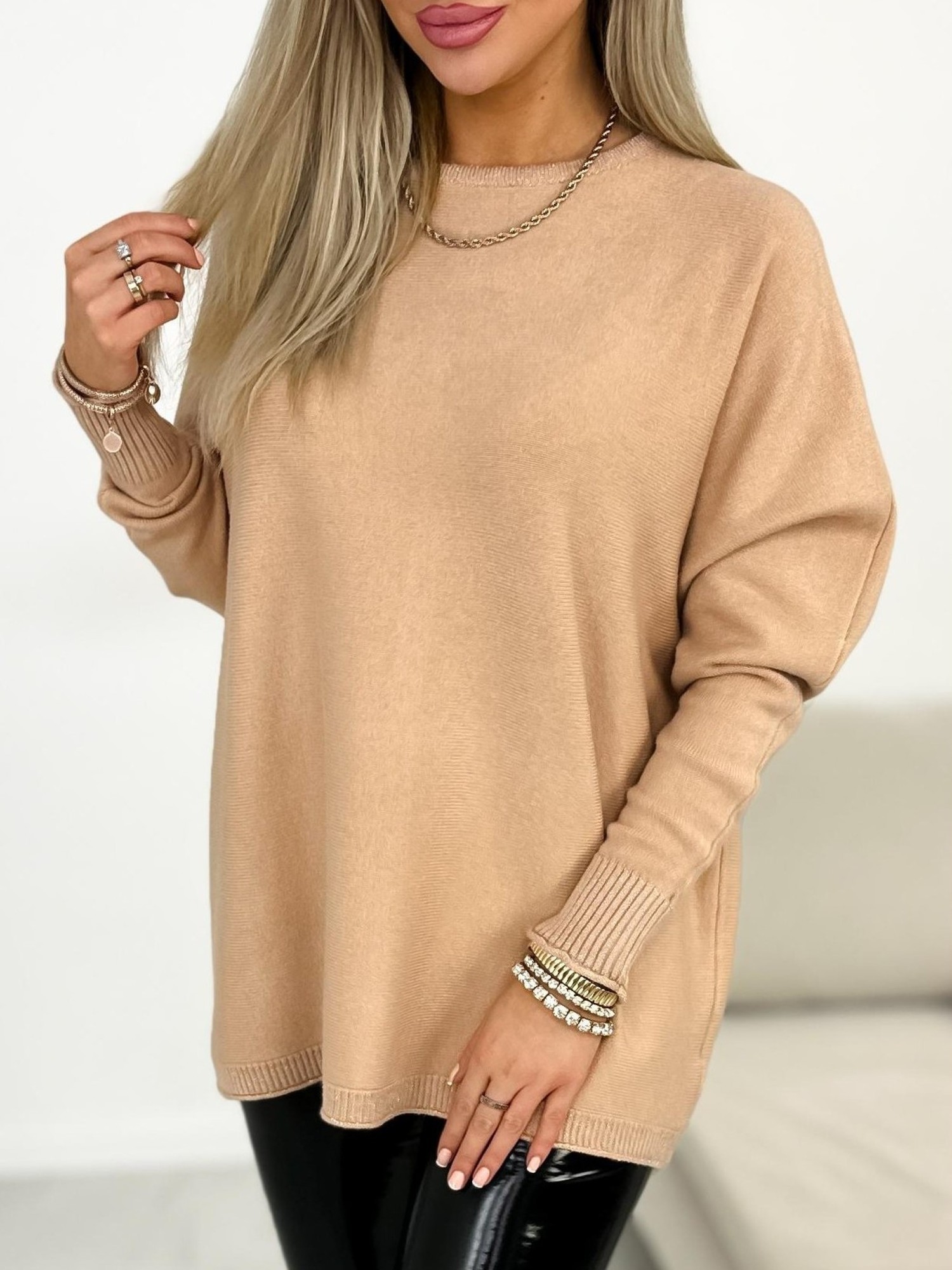 Sweter Mares Beżowy