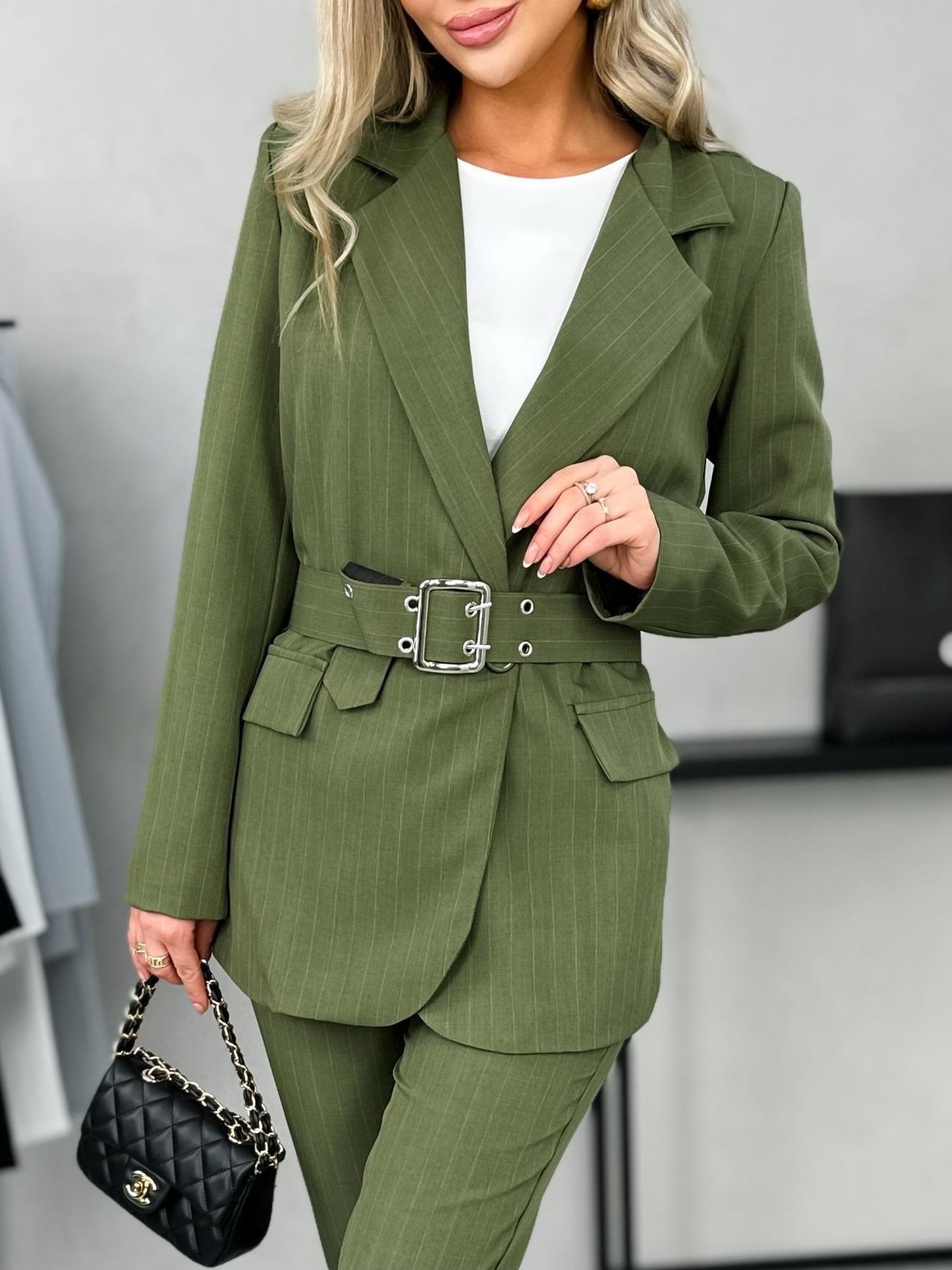 Komplet Garniturowy Laren Khaki Komplet Garniturowy Laren Khaki