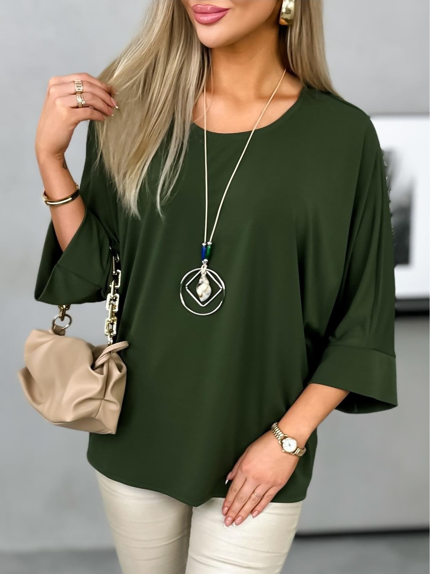 Bluzka Blanca Khaki