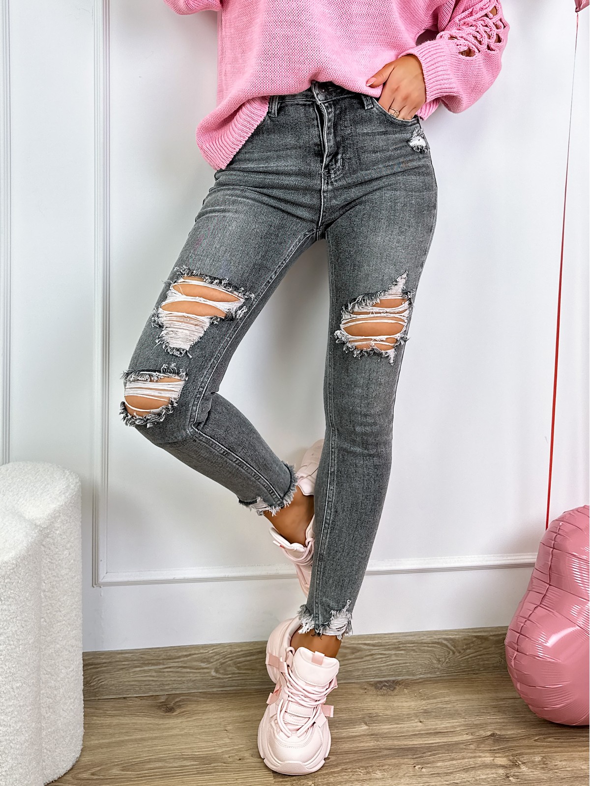 Spodnie Jeansowe Evelli Spodnie Jeansowe Evelli
