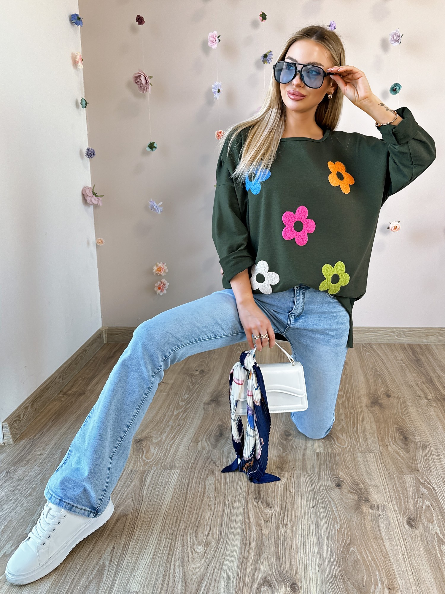 Bluzka Gesa Khaki Bluzka Gesa Khaki