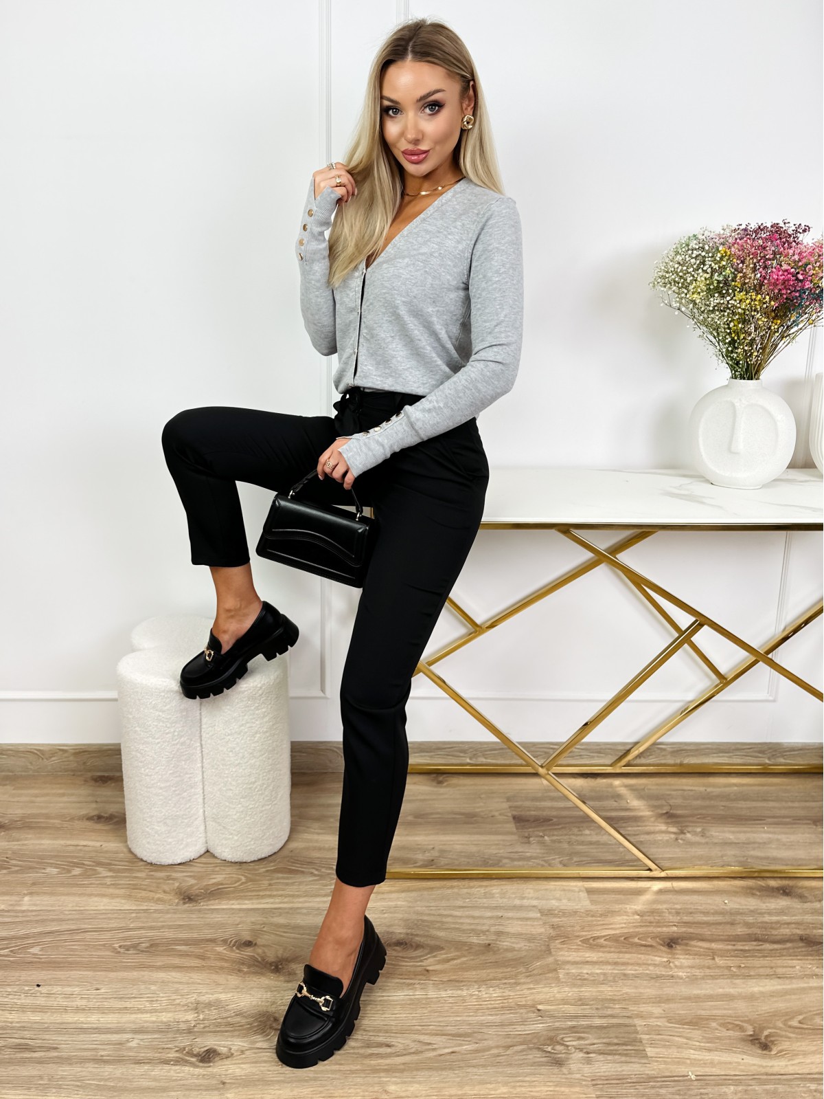Sweter Siona Szary Sweter Siona Szary