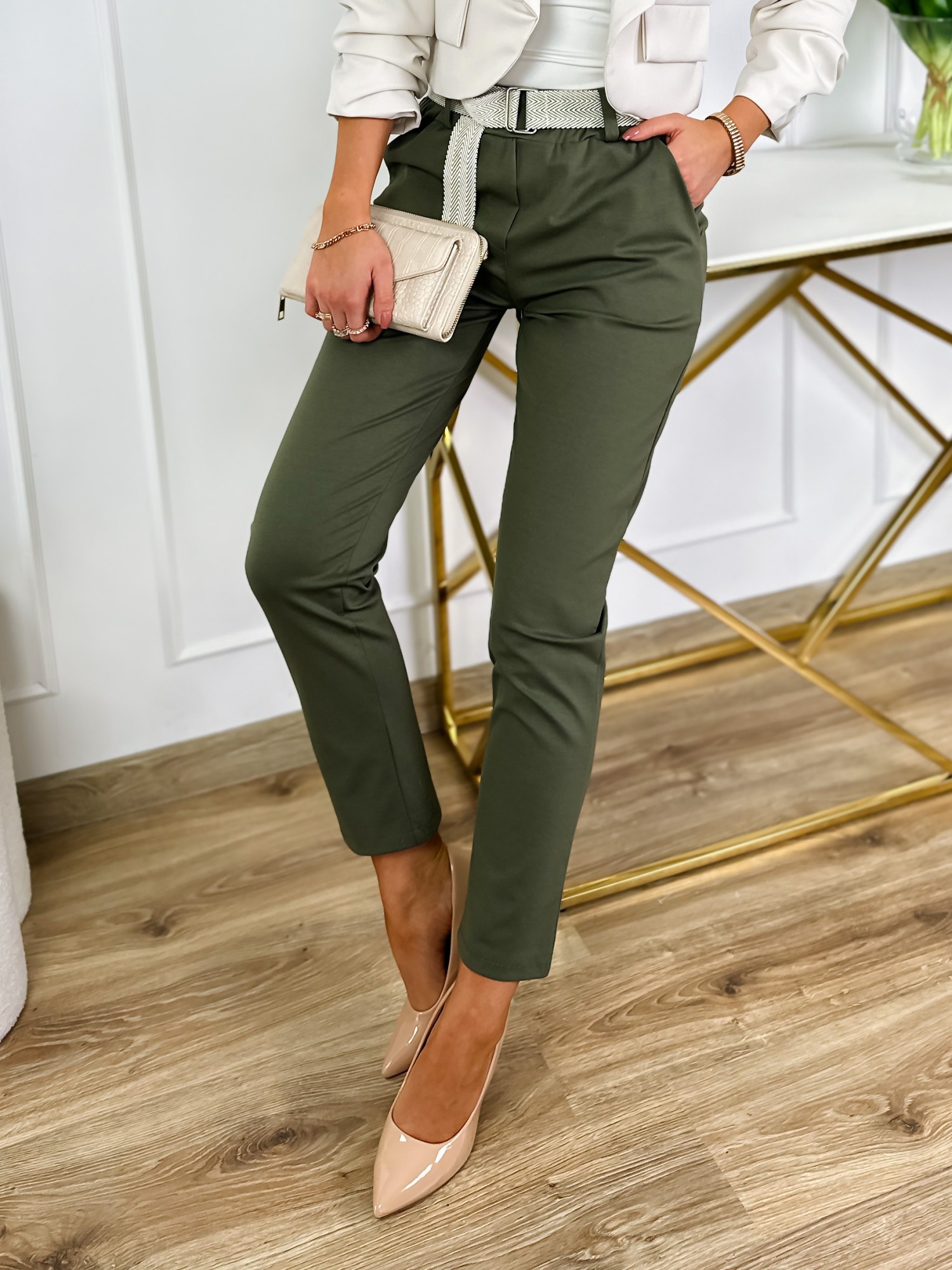 Spodnie Ciril Khaki Spodnie Ciril Khaki