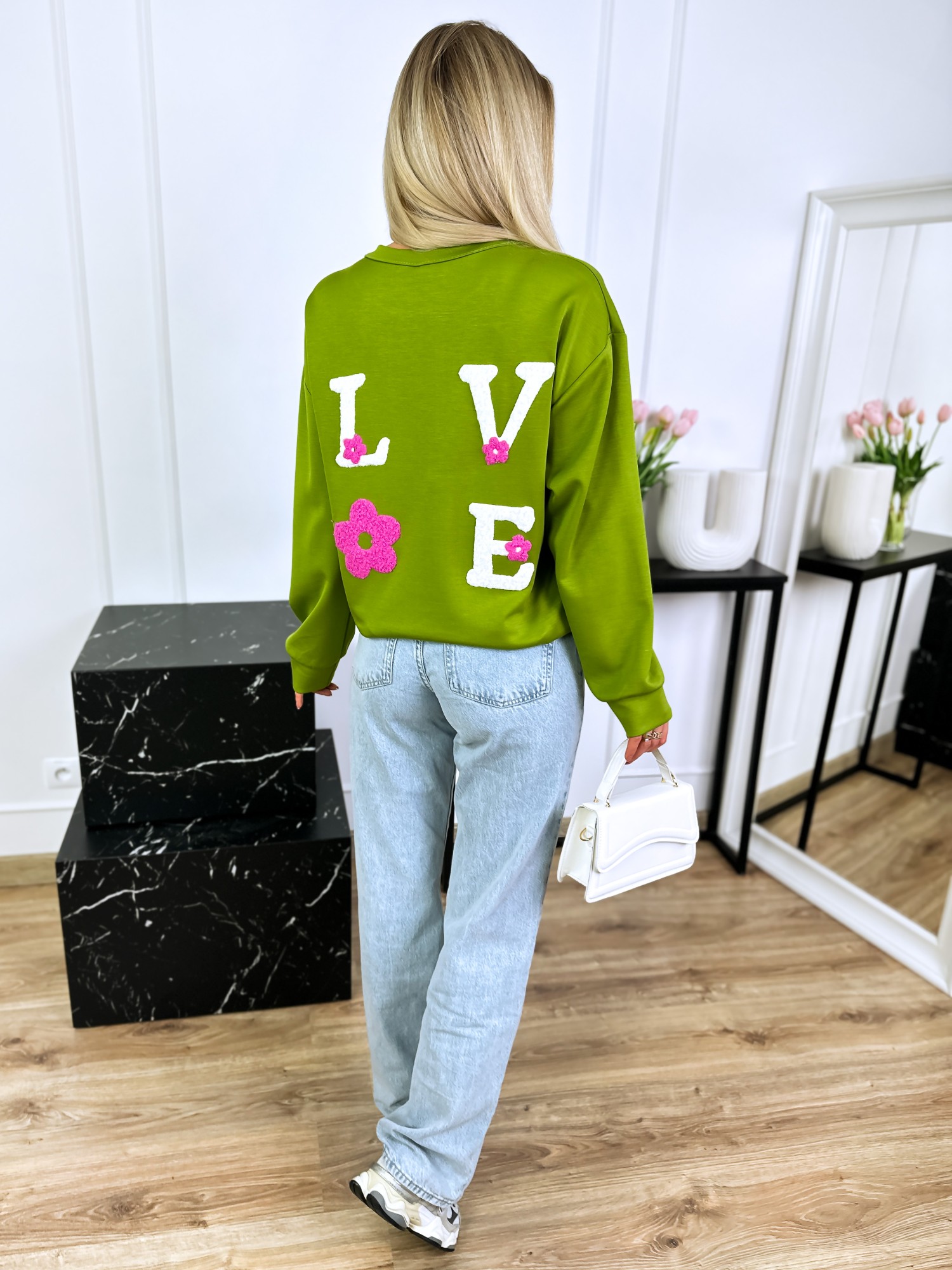 Bluza Binnie Limonkowa Bluza Binnie Limonkowa