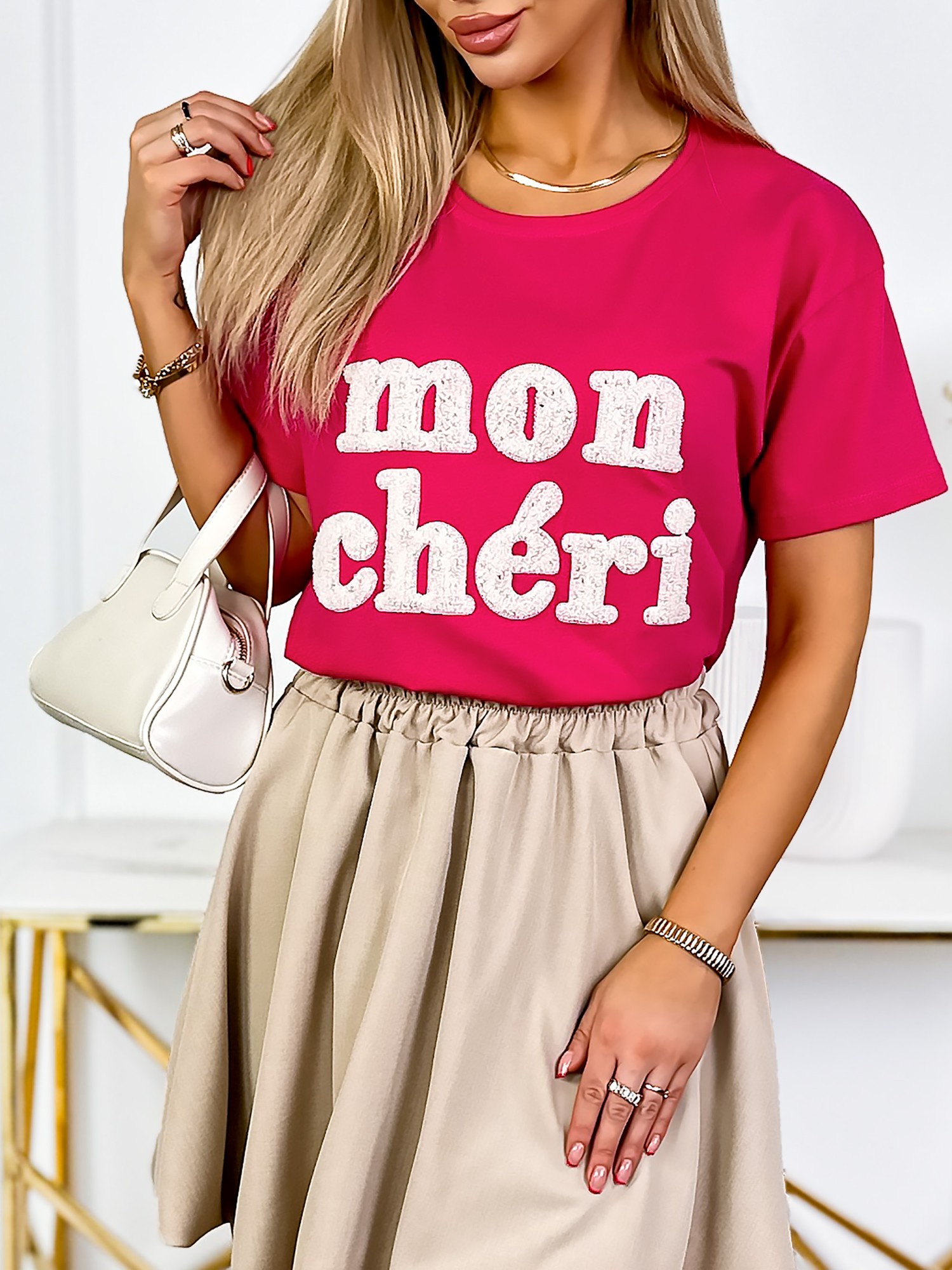 Bluzka Mon Cheri Fuksja