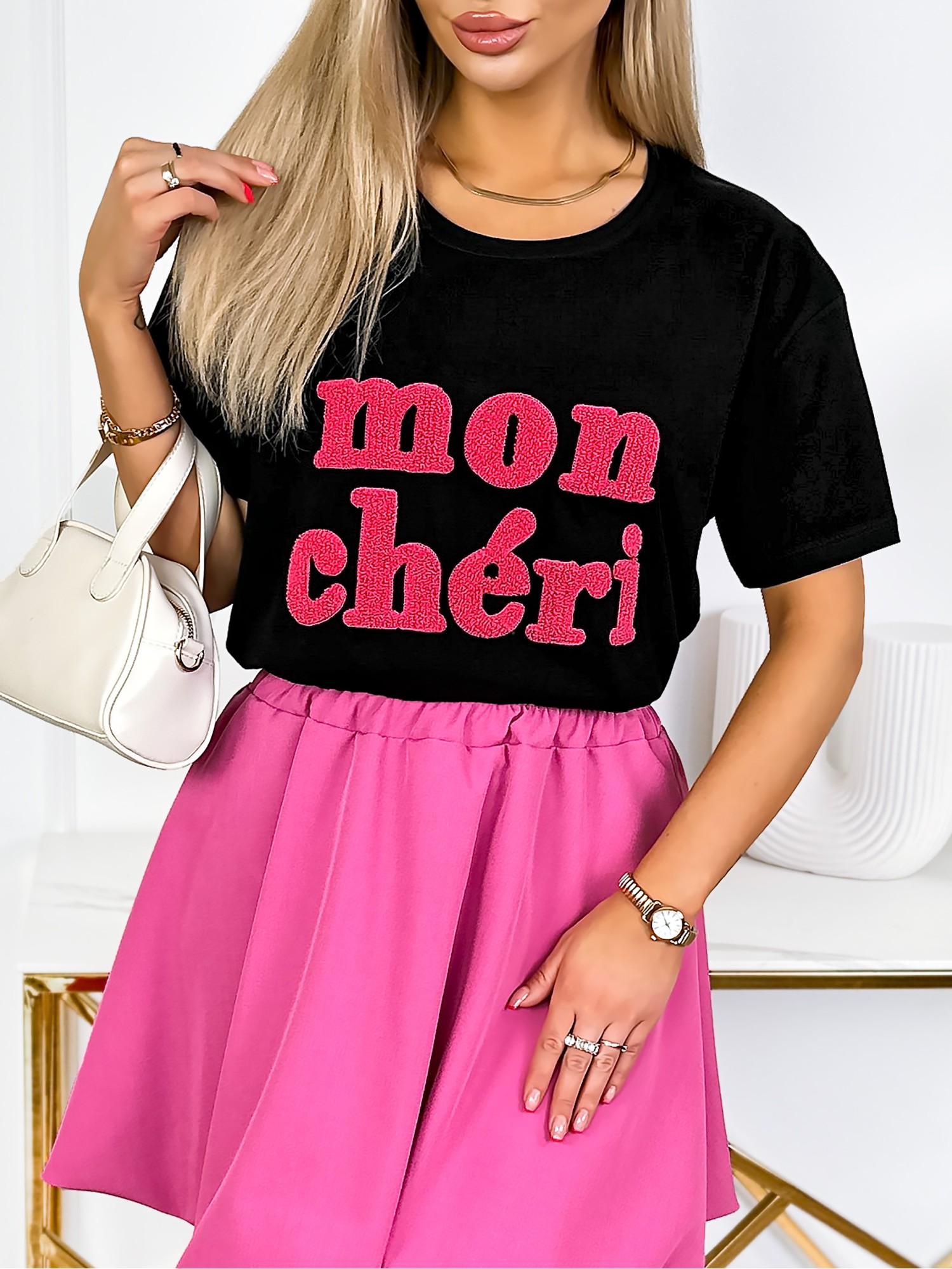 Bluzka Mon Cheri Czarna