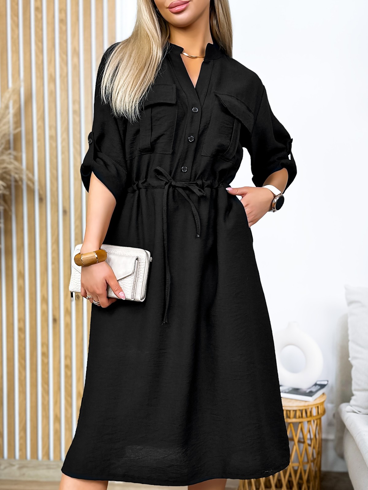Sukienka Fabienne Czarna Sukienka Fabienne Czarna