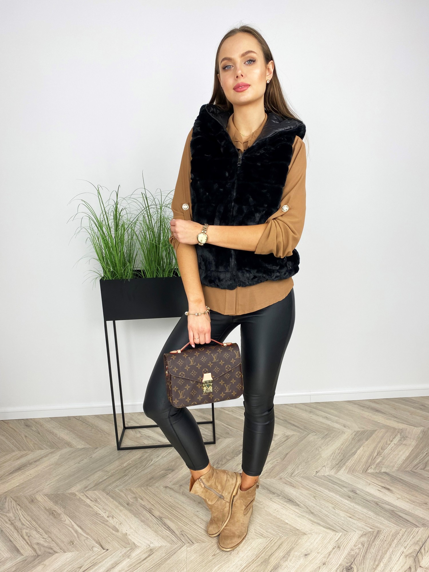 Kamizelka Tastino Dwustronna Czarna