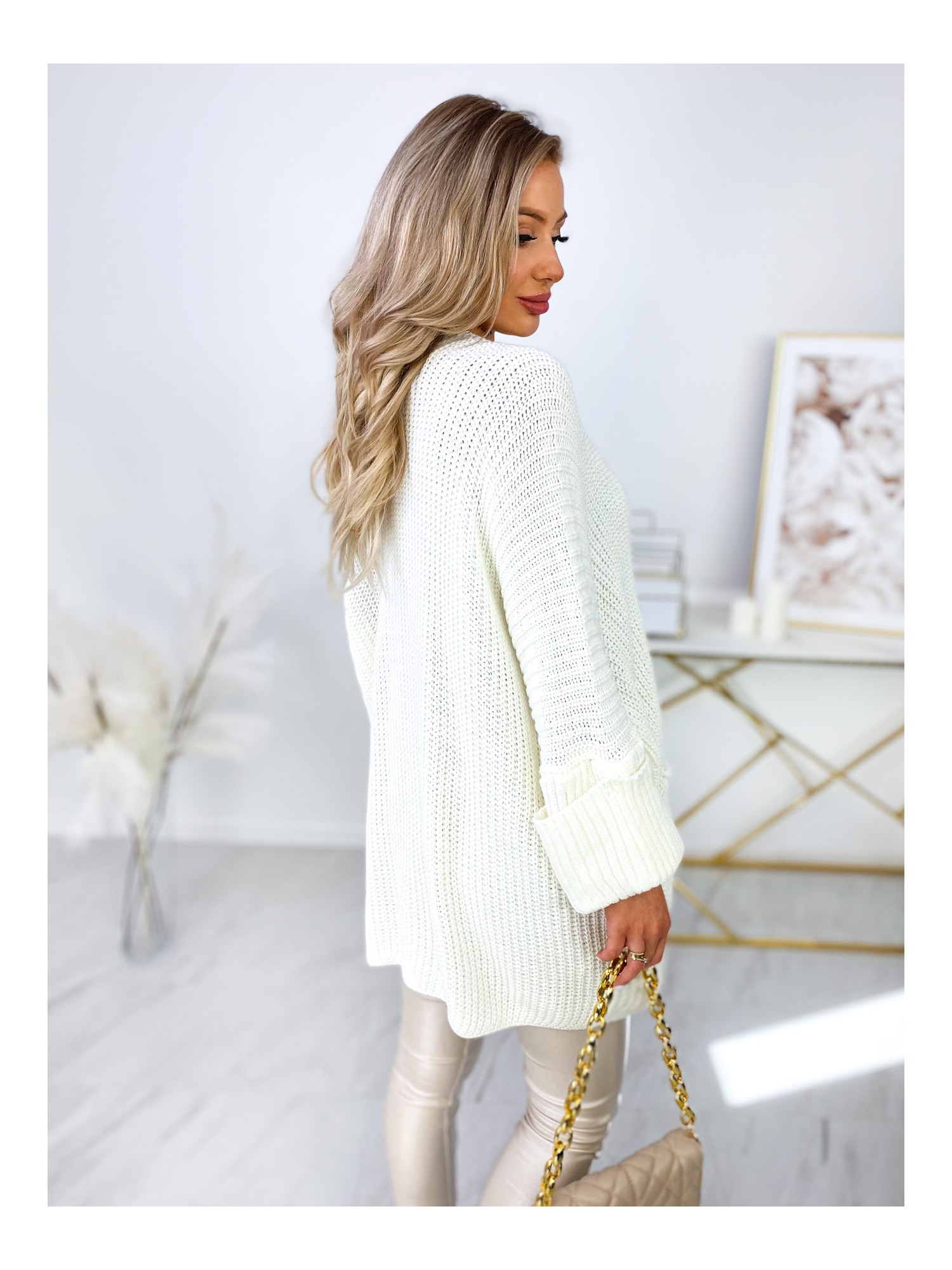 Sweter Rubi Kremowy Sweter Rubi Kremowy
