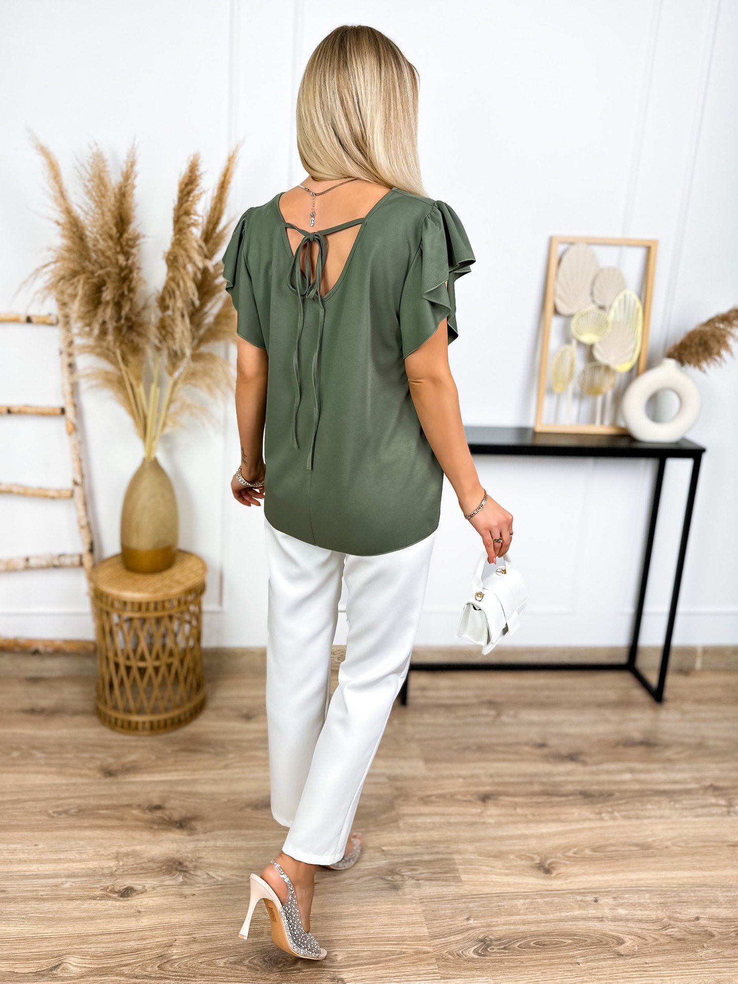 Bluzka Leyla Khaki Bluzka Leyla Khaki