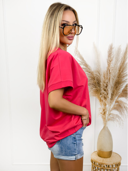 Bluzka Emily Koralowa