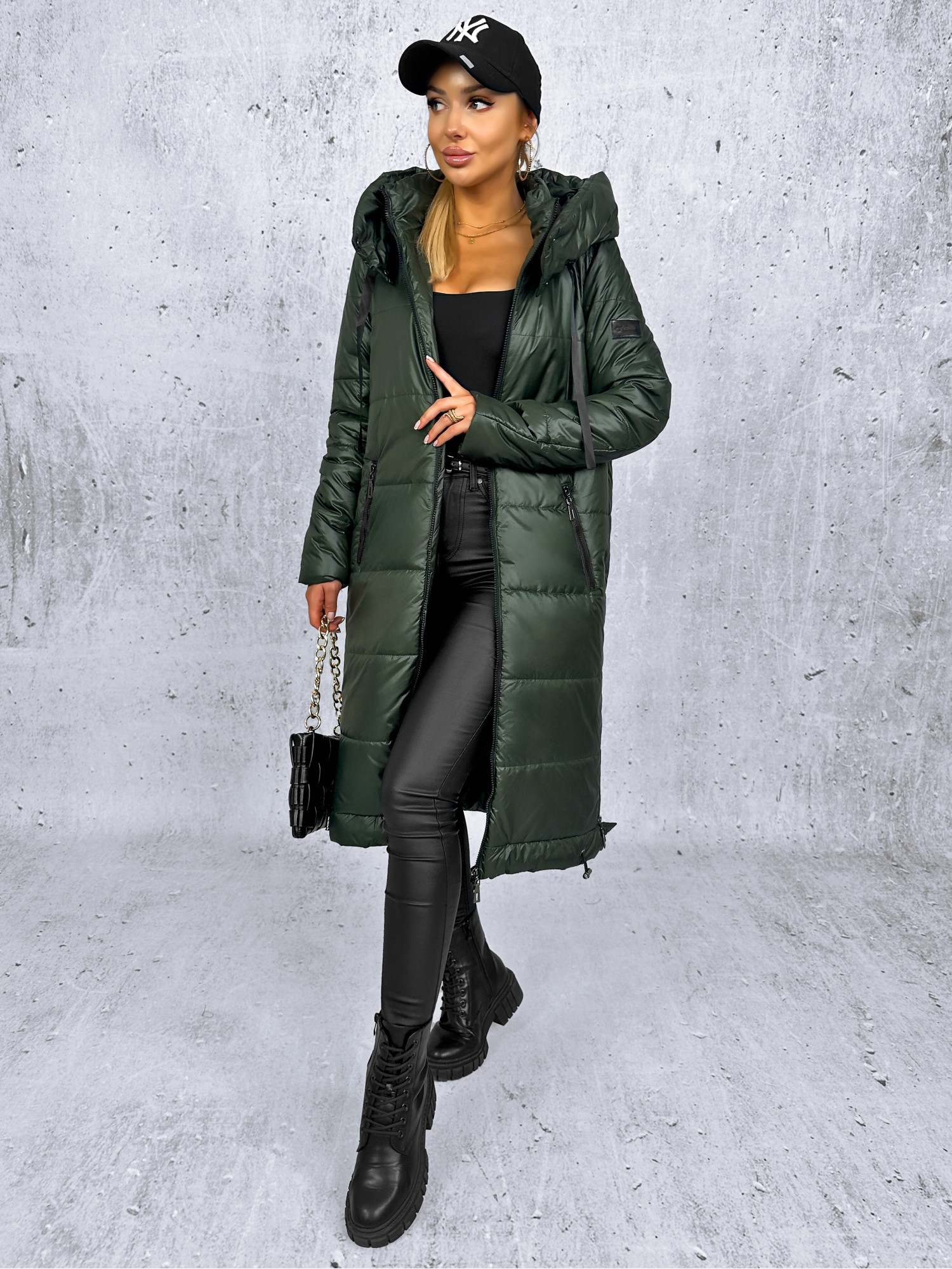 Kurtka Eleonora Ciemny Khaki