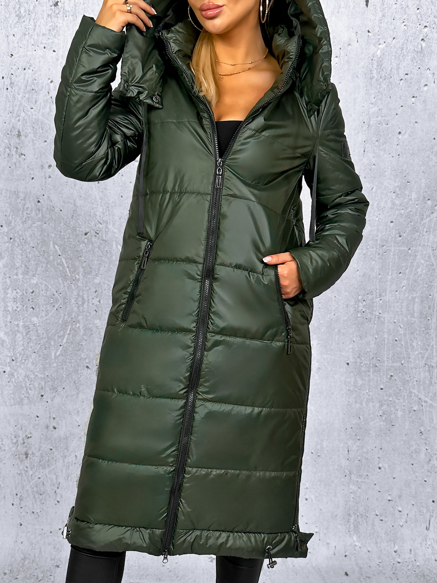 Kurtka Eleonora Ciemny Khaki