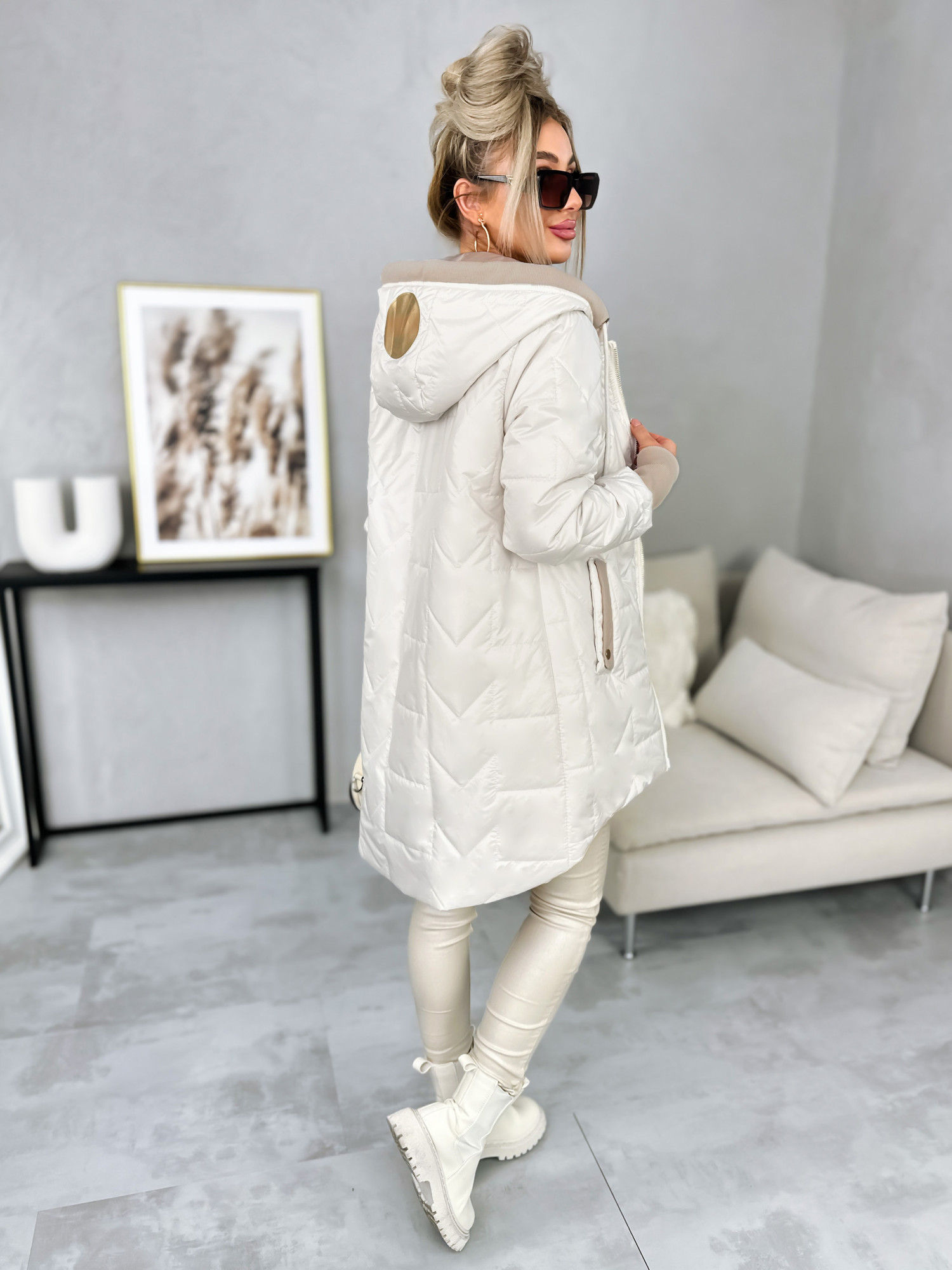 Kurtka Paulin Kremowa