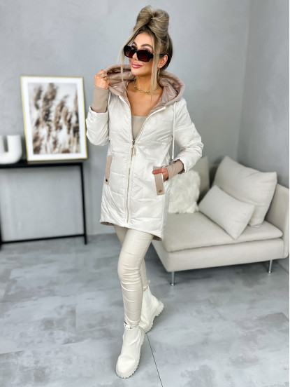 Kurtka Paulin Kremowa