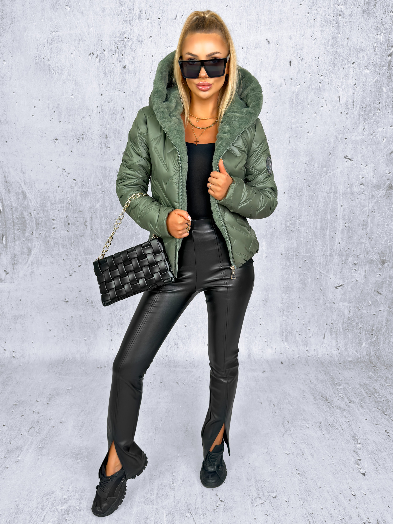 Kurtka Ibomi Oliwkowa