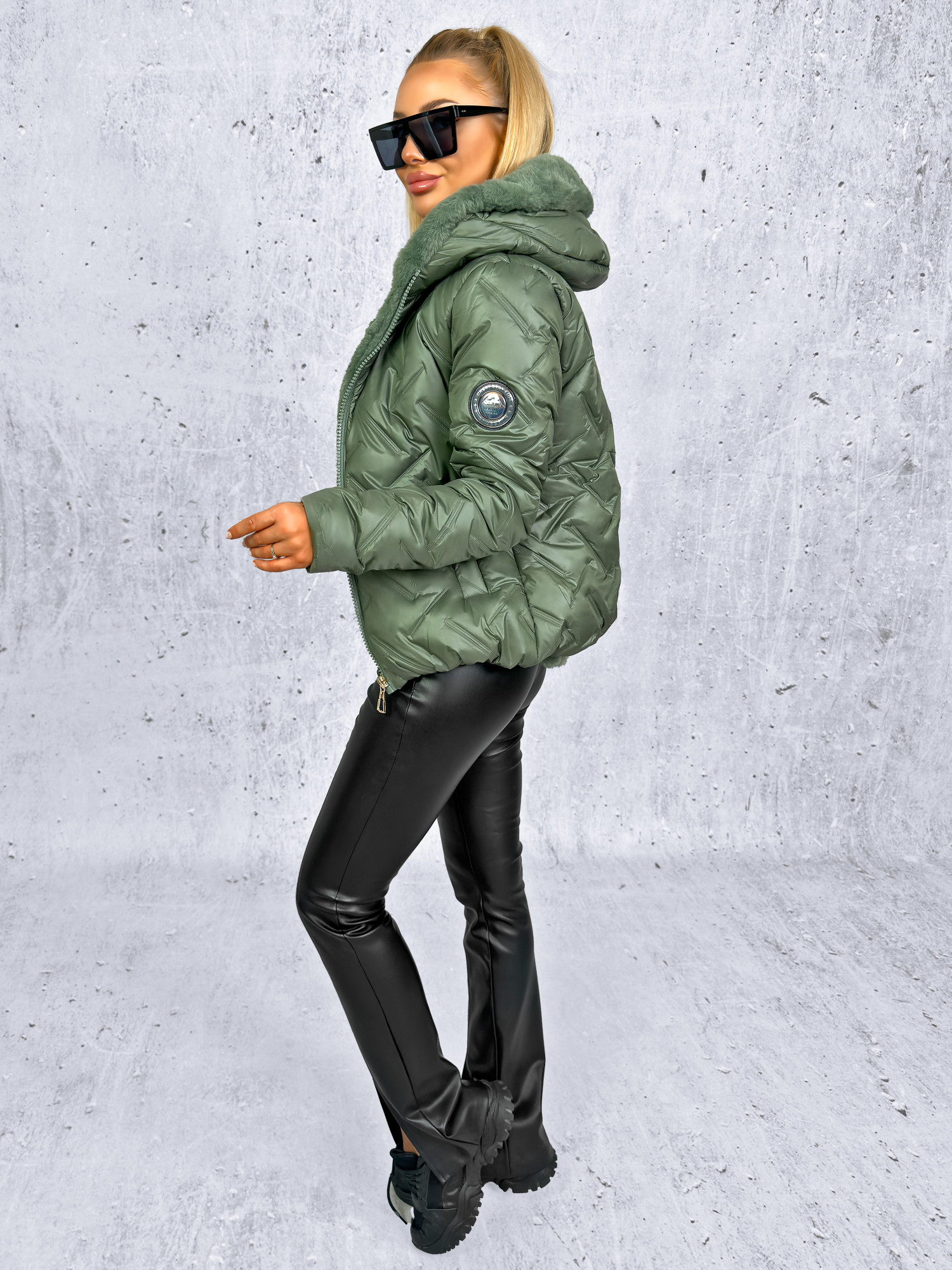 Kurtka Ibomi Oliwkowa