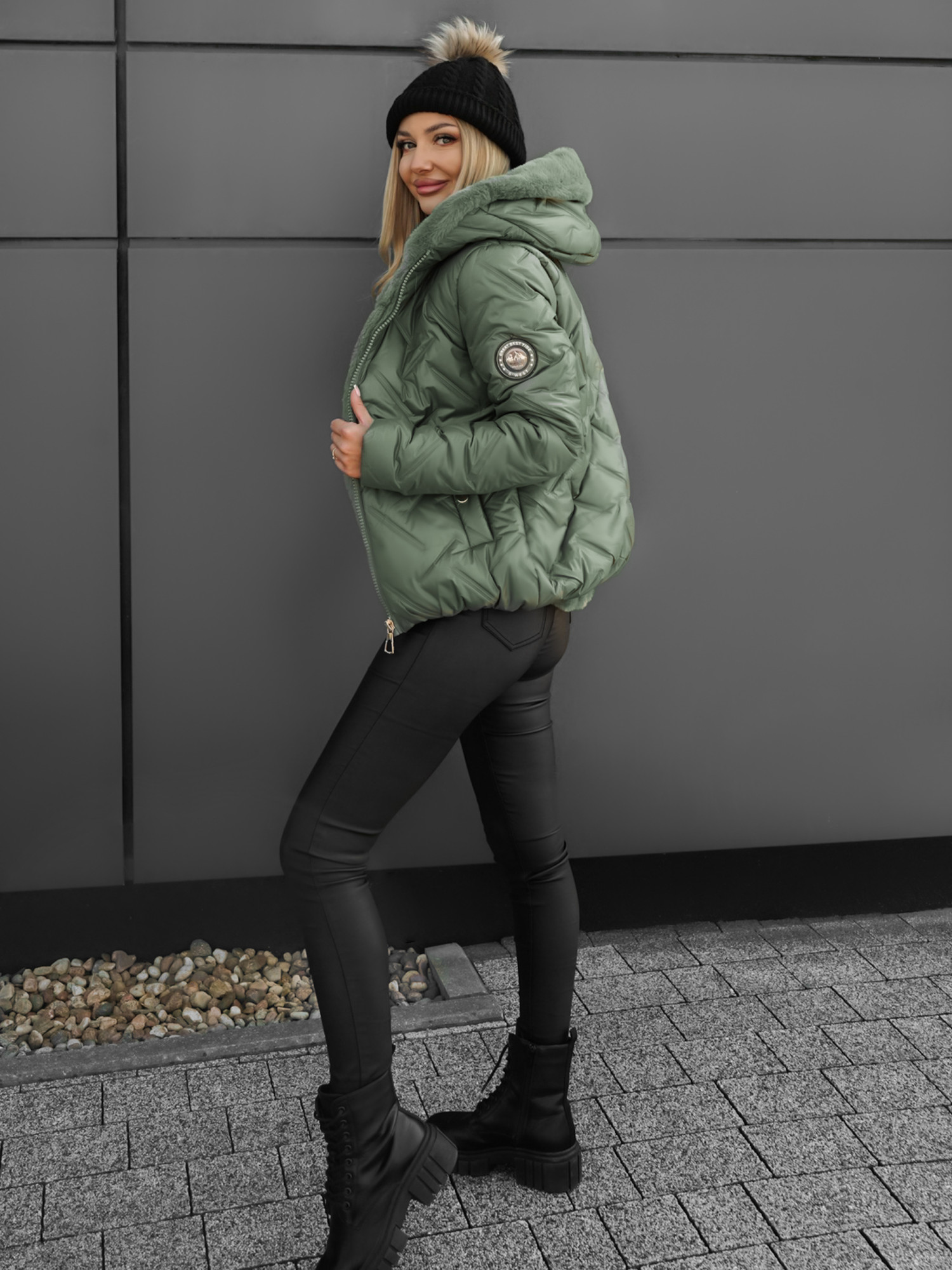 Kurtka Ibomi Oliwkowa