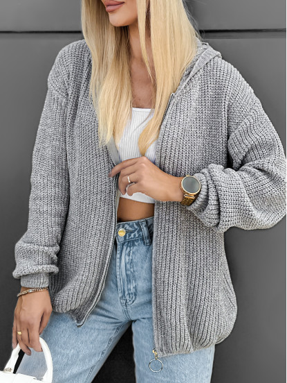 Sweter Jolian Szary Sweter Jolian Szary