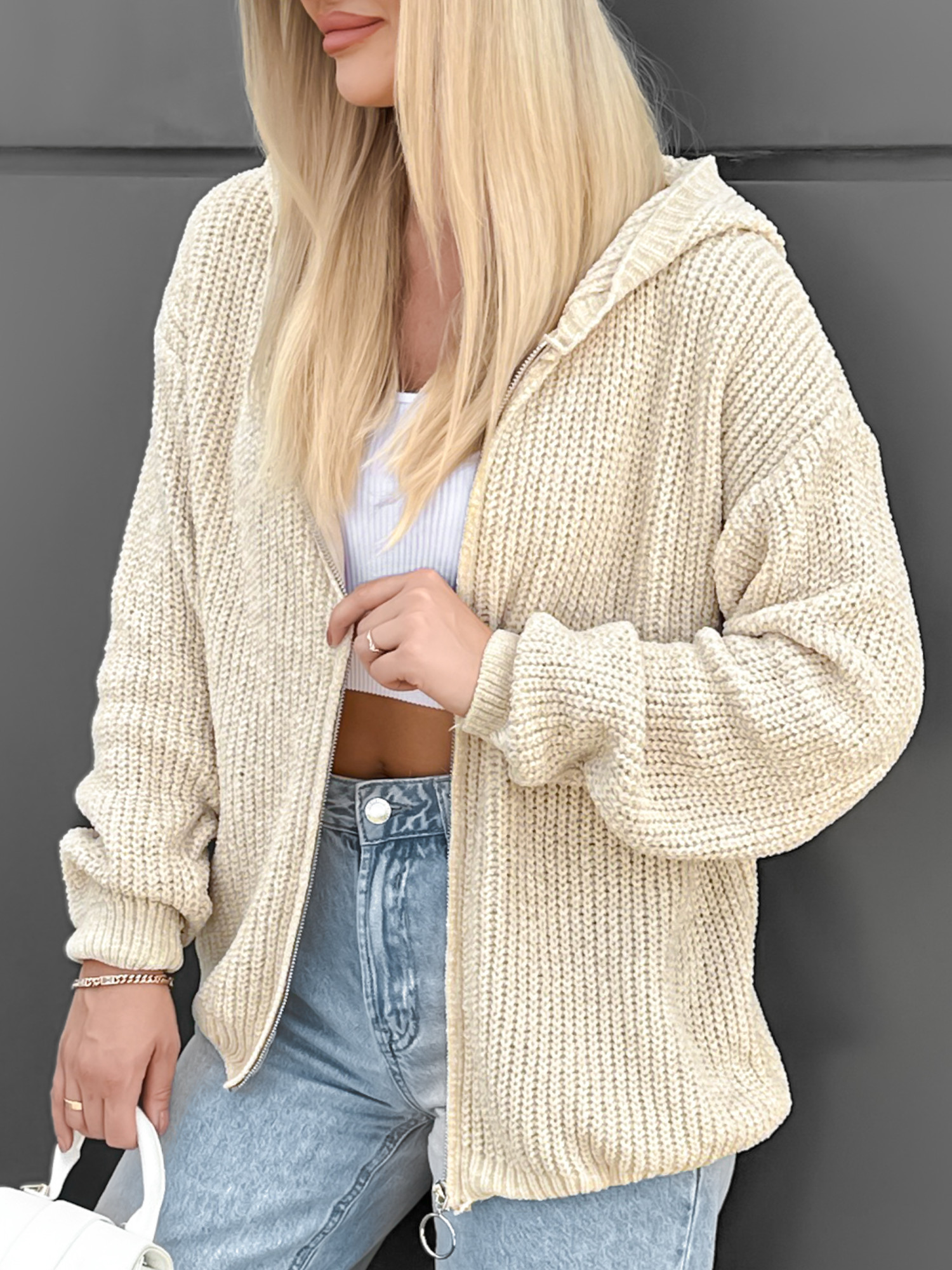 Sweter Jolian Beżowy Sweter Jolian Beżowy